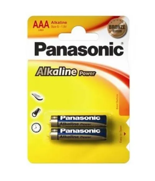 Батарейка Panasonic Alkaline Power LR03APB/2BP