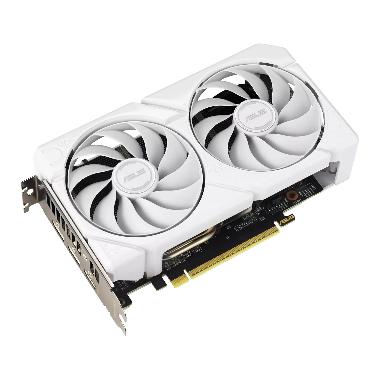 Видеокарта 16 GB ASUS RX 9060 XT DUAL WHITE DUAL-RX9060XT-16G-WHITE