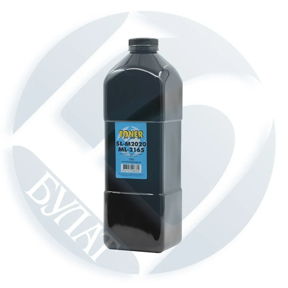Тонер Samsung ML-2165/1660/1210 Bulat 700 г/фл (коробка 12шт) "Синяя этикетка" аналог SB 04.1
