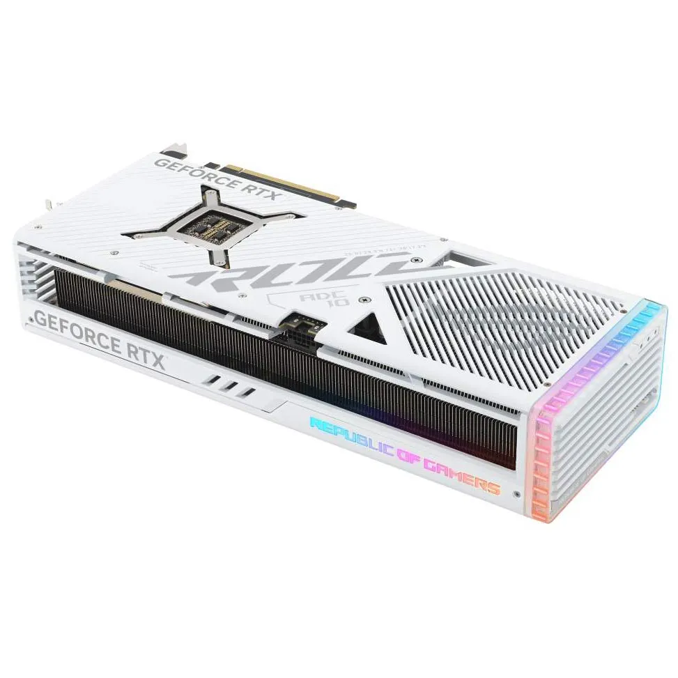 Видеокарта 24Gb ASUS RTX4090 OC WHITE ROG-STRIX-RTX4090-O24G-WHITE