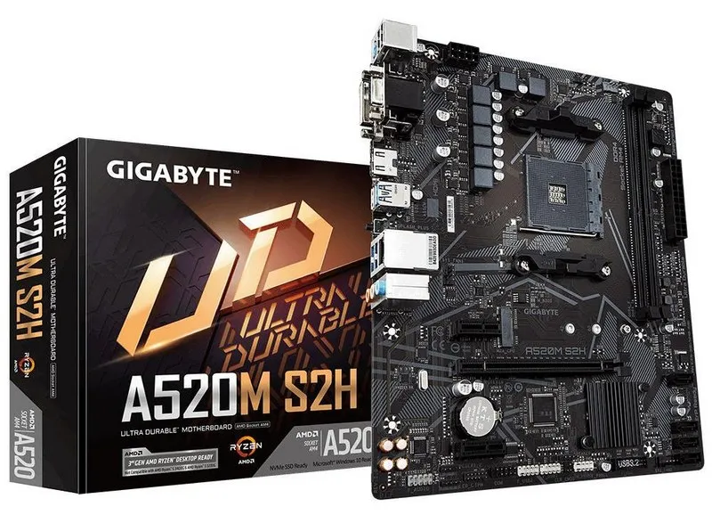 Материнская плата GIGABYTE GA-A520M-S2H