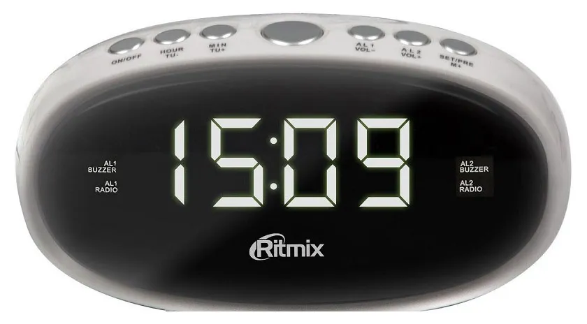 Радиочасы Ritmix RRC-616 White