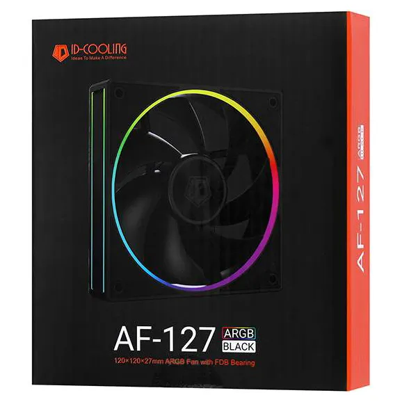 Кулер для корпуса ID-Cooling AF-127-ARGB-K