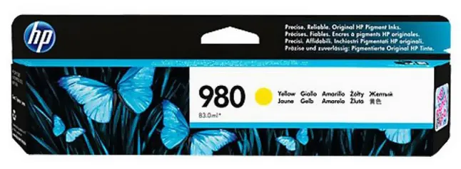 Картридж HP D8J09A Yellow №980