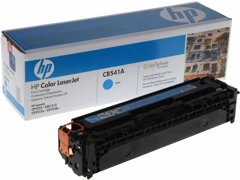 Картридж HP CB541A Cyan