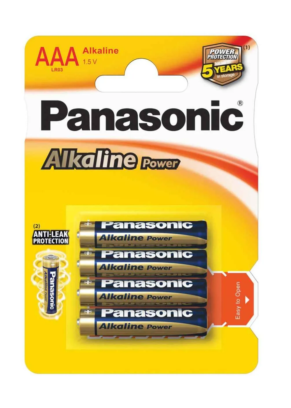 Батарейки Panasonic Every Day Power LR03EPS/4BP тип AAA