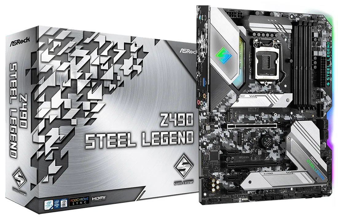 Материнская плата ASRock Z490 Steel Legend