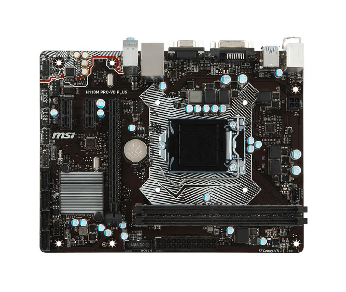 Материнская плата MSI H110M PRO-VD PLUS