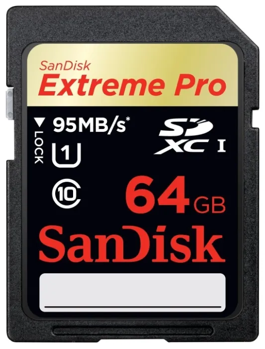 Карта памяти SD 64GB SanDisk SDSDXPA-064G-X46