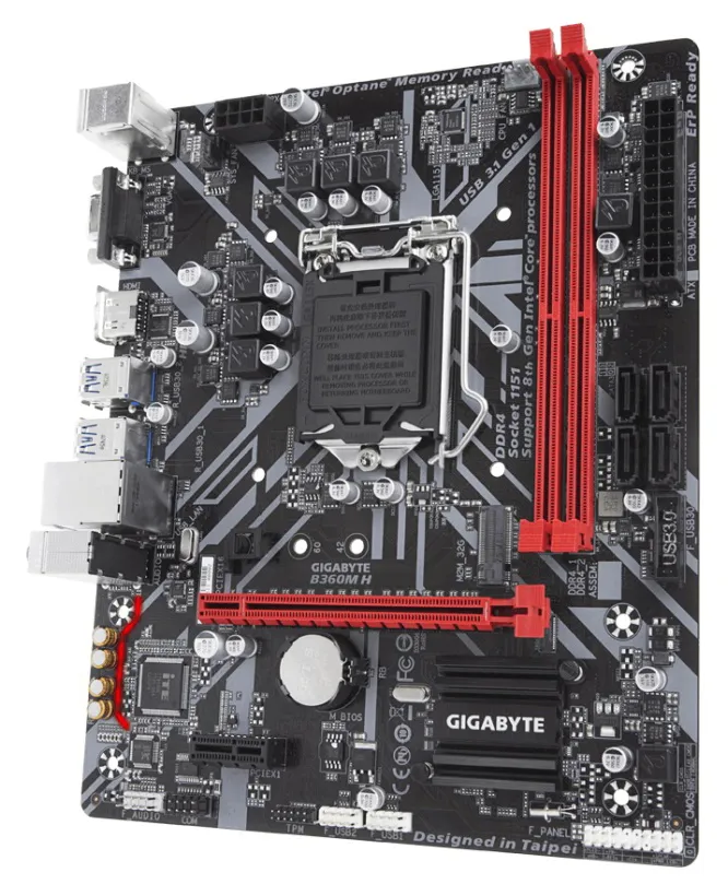 Материнская плата GIGABYTE B360M H 1.0 GAB36MH-00-G