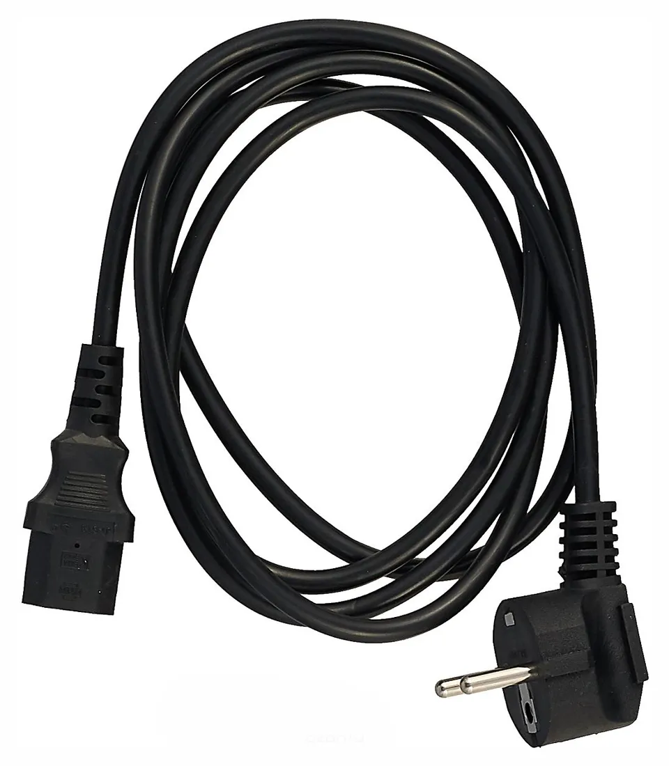 Кабель питания (розетка-системный блок) Cablexpert PC-186, 1.8m, OEM