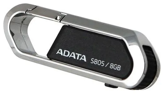 USB Флеш ADATA S805 8GB  AS805-8G-RRD Titanium