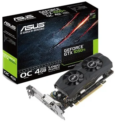 Видеокарта 4 Gb ASUS GeForce GTX1050Ti GTX1050TI-04G-LP-BRK