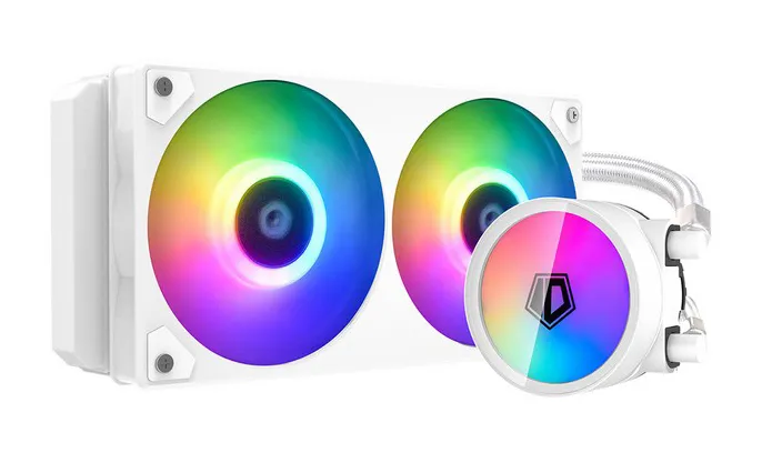 Водяное охлаждение ID-Cooling Iceflow 240 ARGB SNOW