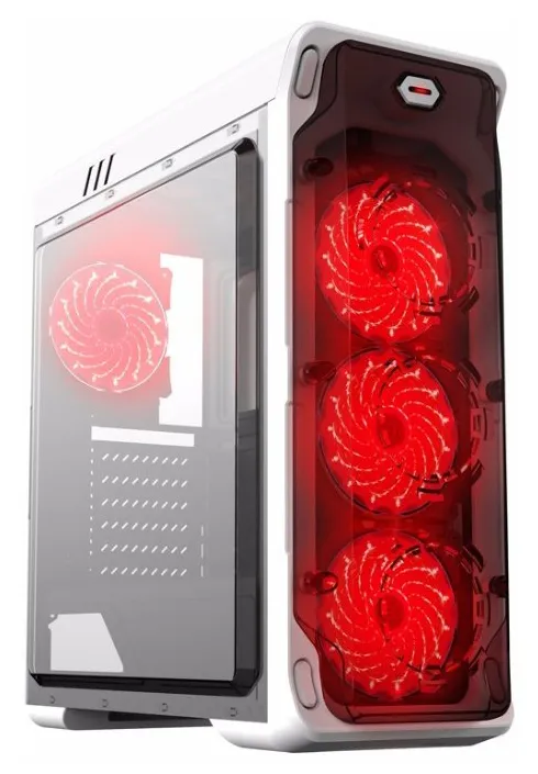 Корпус для ПК GameMax Starlight White red