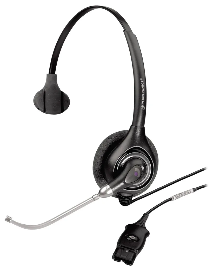 Наушники-гарнитура Plantronics HW251/A Чёрный