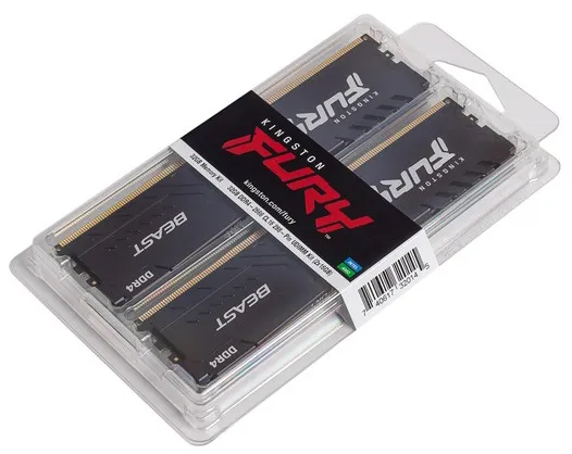 Оперативная память 32GB Kit Kingston FURY Beast KF426C16BB1K2/32