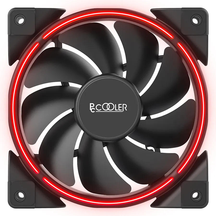 Кулер для корпуса PCCooler CORONA RED