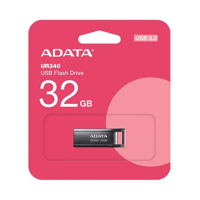 USB-накопитель 32GB ADATA AROY-UR340-32GBK Черный