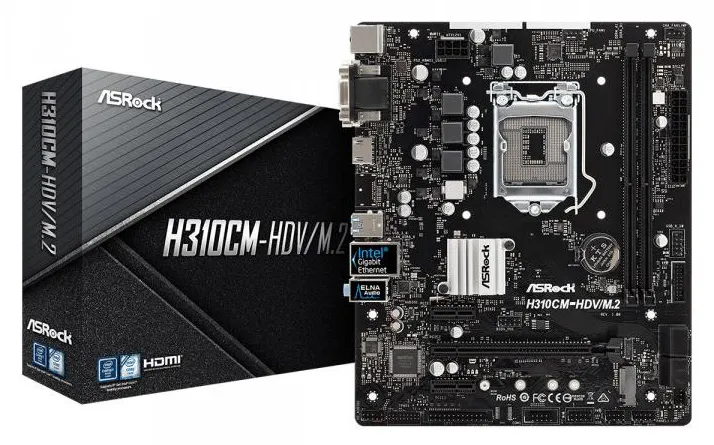 Материнская плата ASRock H310CM-HDV/M.2