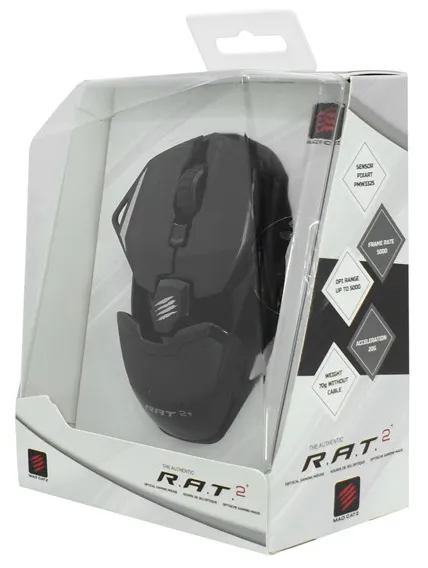 Мышь Mad Catz  R.A.T. 2+ black