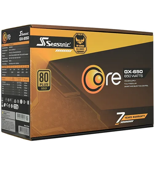 Блок питания Seasonic Core GX-650 SSR-650LX