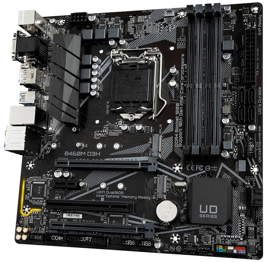 Материнская плата Gigabyte B460M D3H