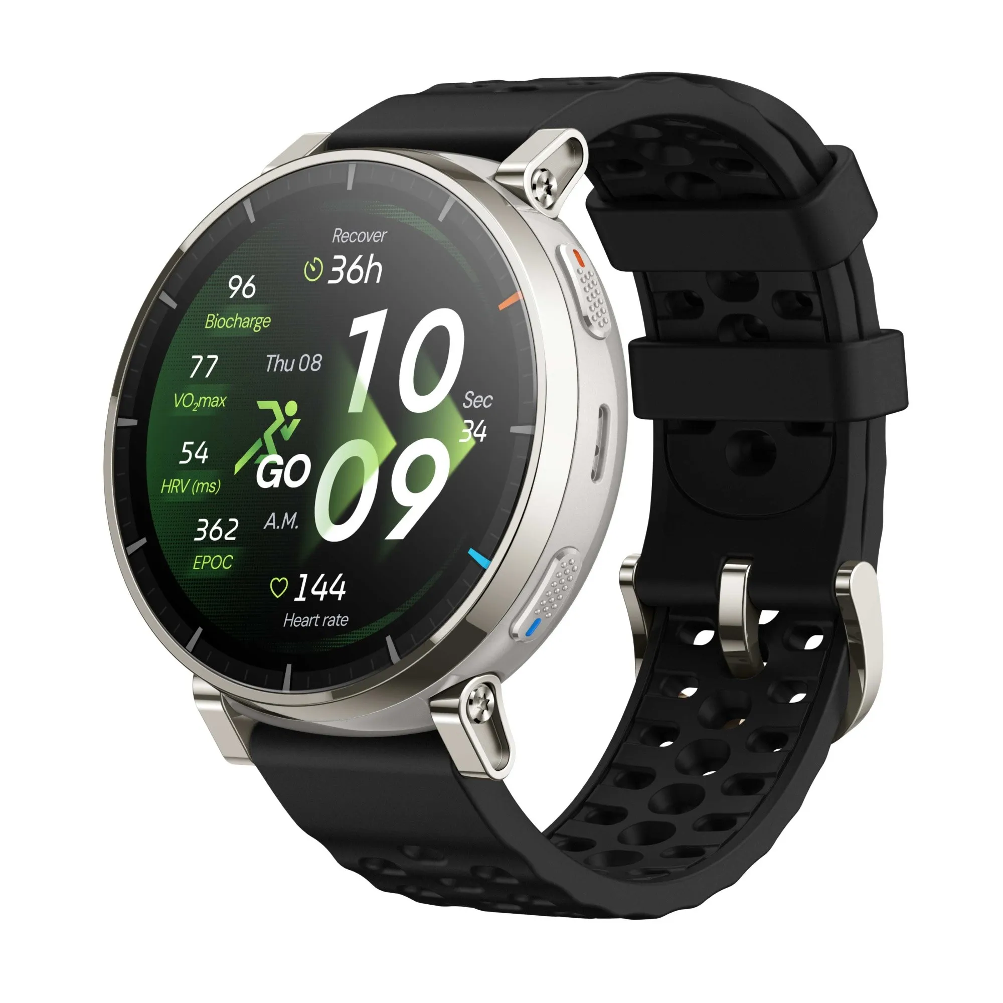 Смарт часы Amazfit Active 3 Premium Apex Silver