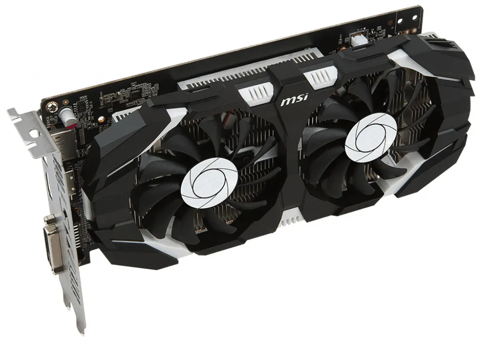 Видеокарта 4Gb MSI GTX 1050 Ti 4GT OCV1