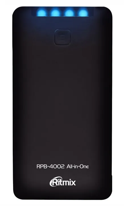 Внешний аккумулятор Ritmix RPB-4002 4000 mAh black