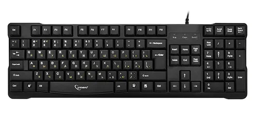 Клавиатура Gembird KB-8352U-BL black