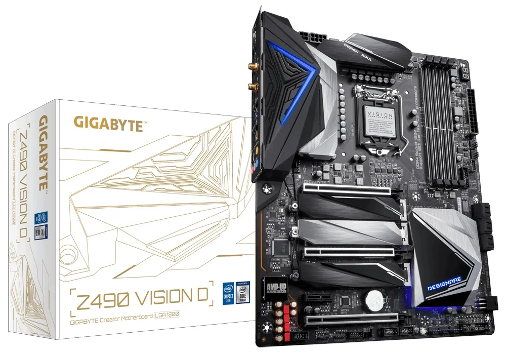 Материнская плата Gigabyte Z490 VISION D