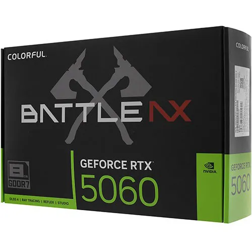 Видеокарта 8 GB Colorful RTX 5060 Battle AX DUO 8GB-V
