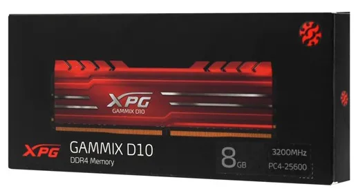 Оперативная память 8 GB ADATA XPG GAMMIX D10 AX4U32008G16A-SR10