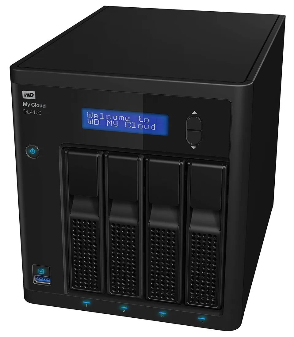 Сетевой накопитель NAS WD My Cloud PR4100 WDBKWB0000NBK