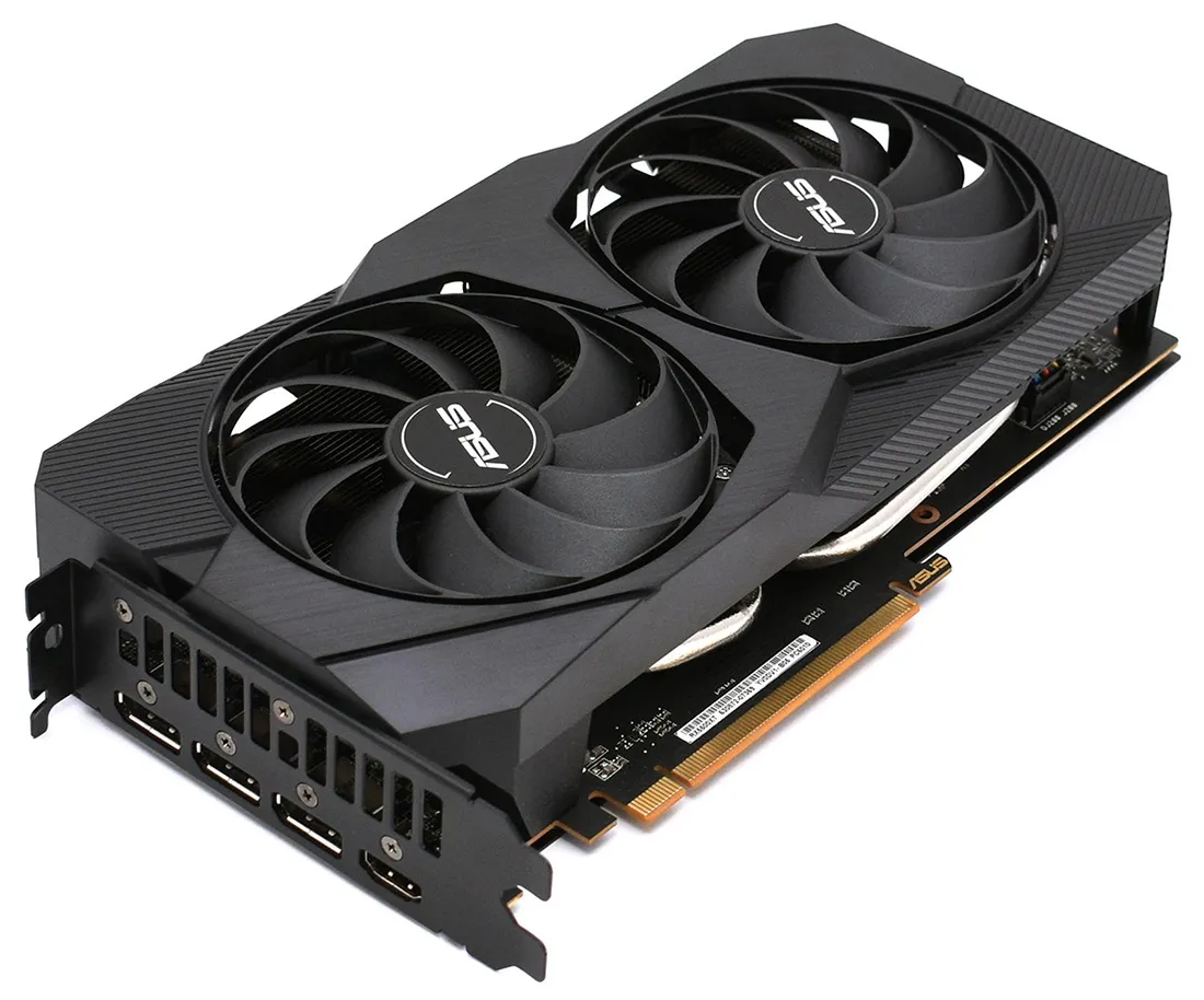 Видеокарта 8Gb Asus RX 5500 XT DUAL-RX5500XT-O8G-EVO