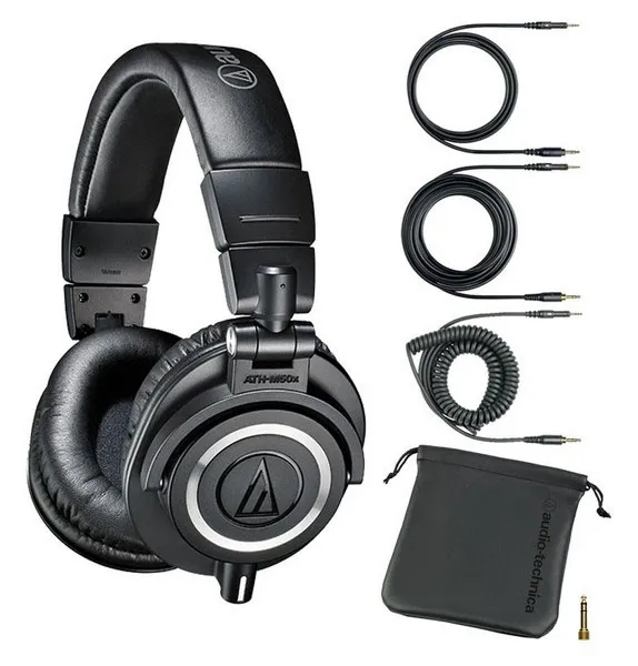 Наушники Audio-Technica ATH-M50x Black