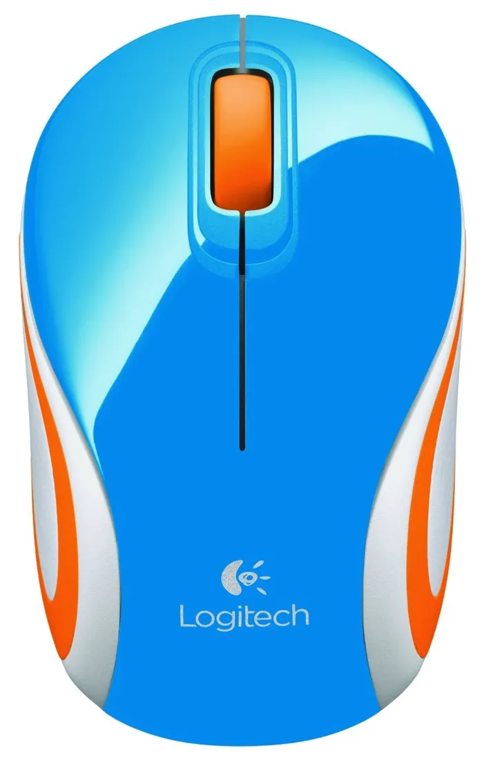 Мышь беспроводная Logitech M187 Mini Mouse Blue