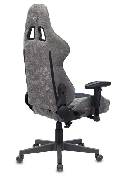 Игровое компьютерное кресло Zombie VIKING X Fabric серый/темно-синий