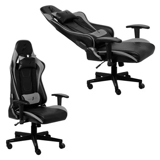 Игровое компьютерное кресло 1stPlayer FK2 Black/Grey