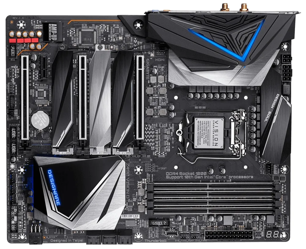 Материнская плата Gigabyte Z490 VISION D