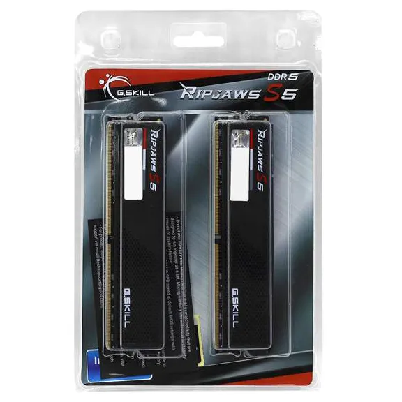 Оперативная память 32 GB kit G.Skill RipJaws S5 F5-6000J3648D16GX2-RS5K