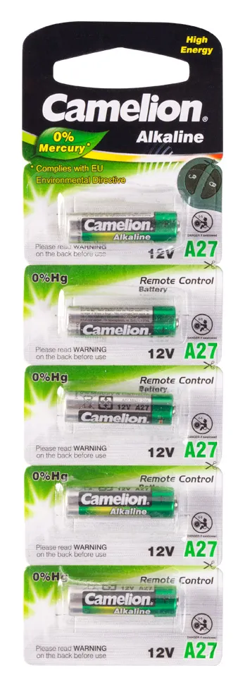 Батарейка CAMELION A27-BP5