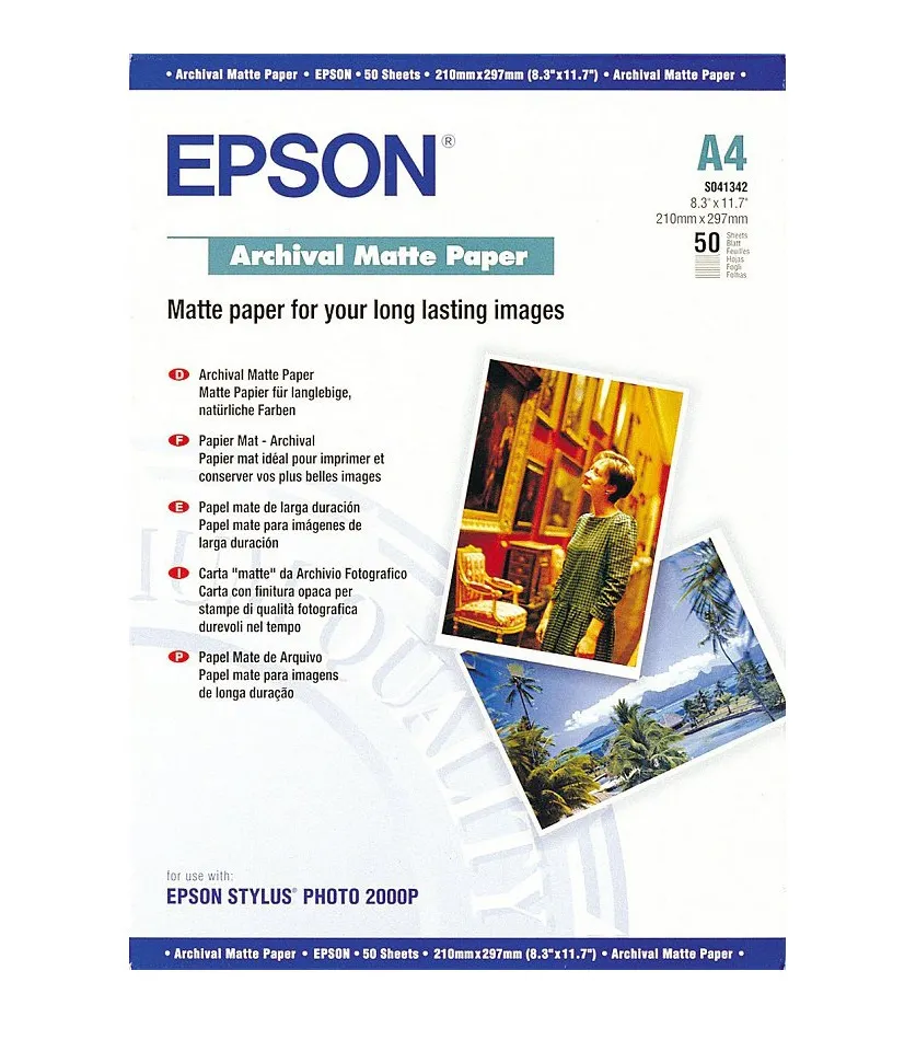 Бумага для струйной печати Epson C13S041342