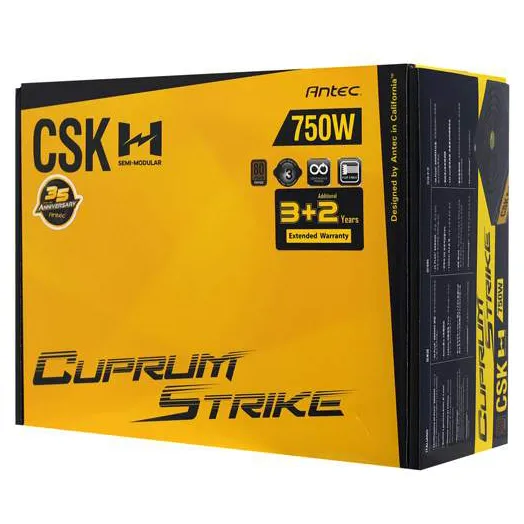 Блок питания 750W Antec Cuprum Strike CSK750H EC