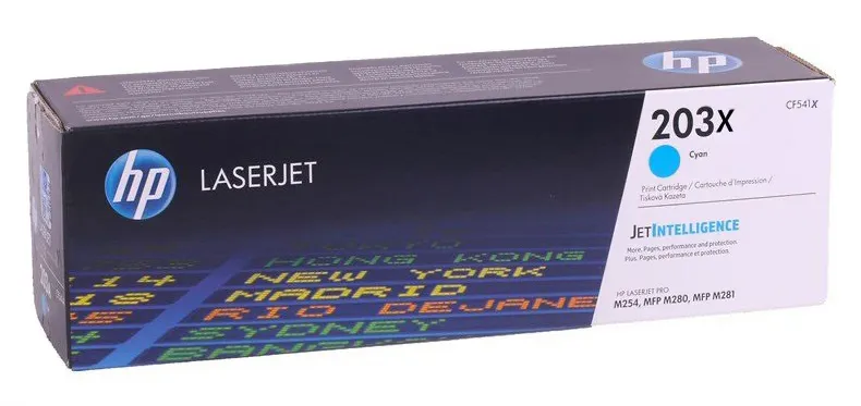 HP 203X Cyan LaserJet Toner Cartridge