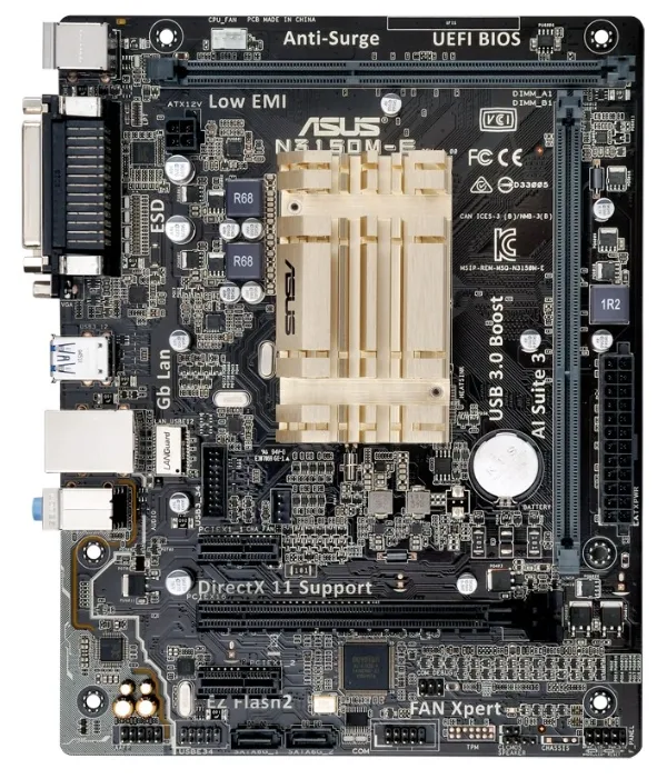 Материнская плата MB Celeron N3150