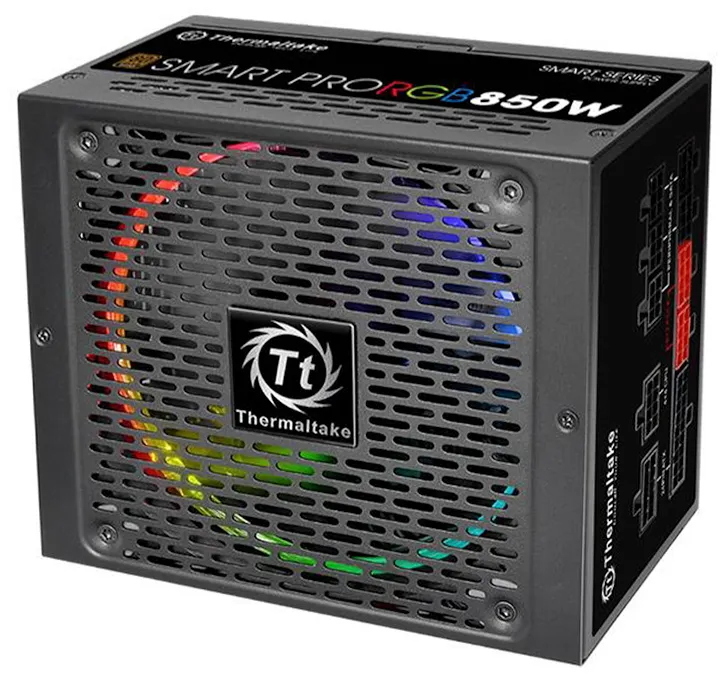 Блок питания 850W Thermaltake Smart Pro RGB PS-SPR-0850FPCBEU-R