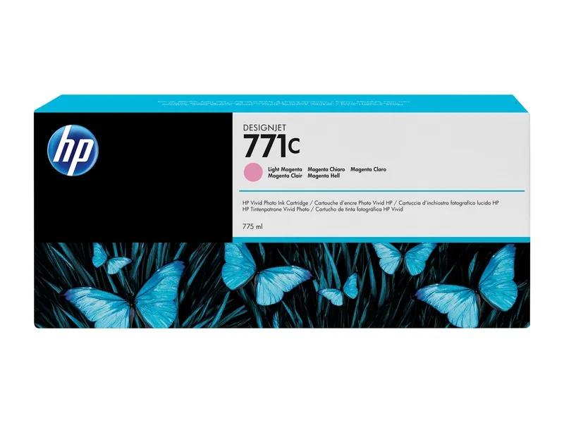 Картридж струйный HP B6Y11A пурпурный