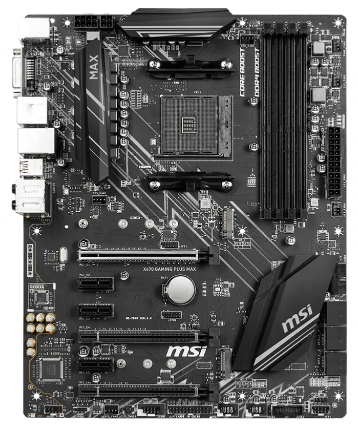 Материнская плата MSI X470 GAMING PLUS MAX